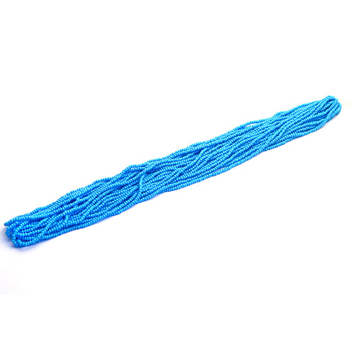Load image into Gallery viewer, Light Blue Opaque Czech Seed Beads from Identity Leathercraft
