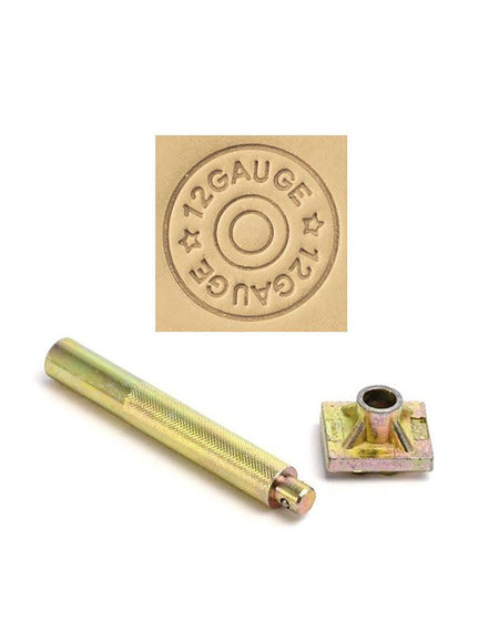 Shotgun Cartridge Shell 3D Embossing Stamp
