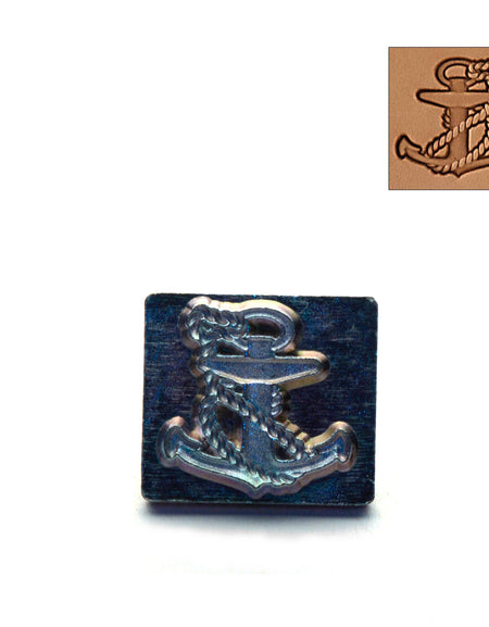 Nautical Anchor 3D Embossing Stamp from Identity Leathercraft