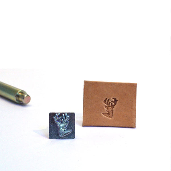 Deer (Stag) Mini 3D Embossing Stamp from Identity Leathercraft