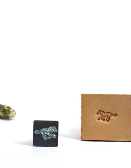 Running Horse Mini 3D Embossing Stamp from Identity Leathercraft