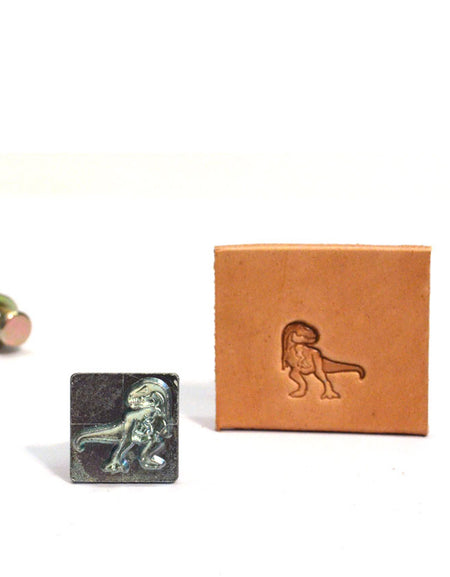 Dinosaur (T Rex) Mini 3D Embossing Stamp from Identity Leathercraft
