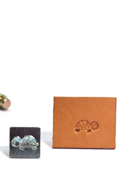 Turtle/Tortoise Mini 3D Embossing Stamp from Identity Leathercraft