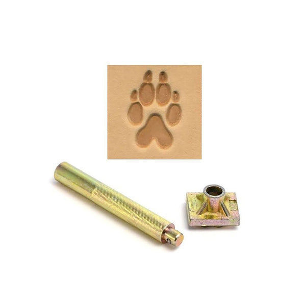 Wolf Track 3D Embossing Stamp