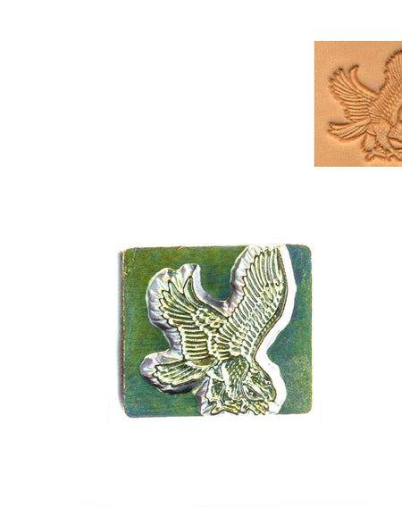 Eagle Flying 3D Embossing Stamp - Right from Identity Leathercraft