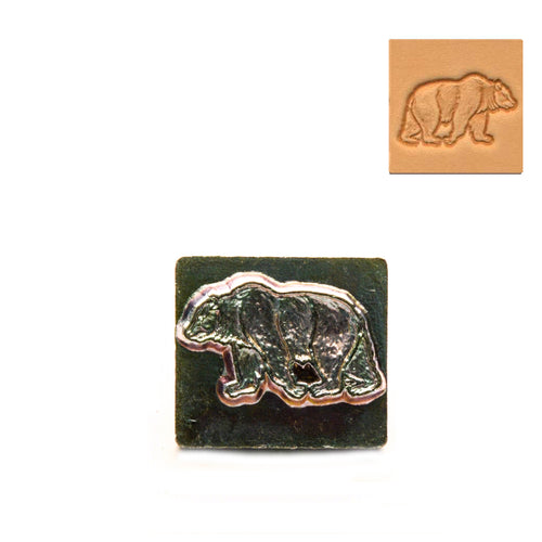Load image into Gallery viewer, Bear 3D Embossing Stamp from Identity Leathercraft
