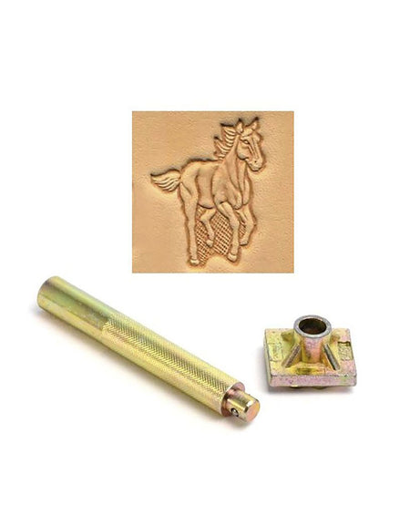 Running Horse 3D Embossing Stamp