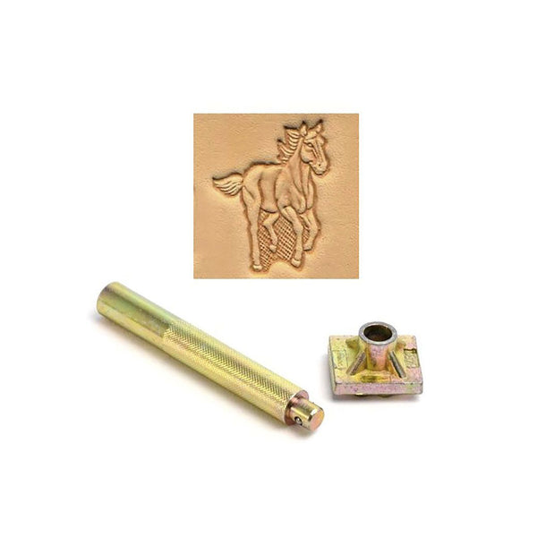 Running Horse 3D Embossing Stamp