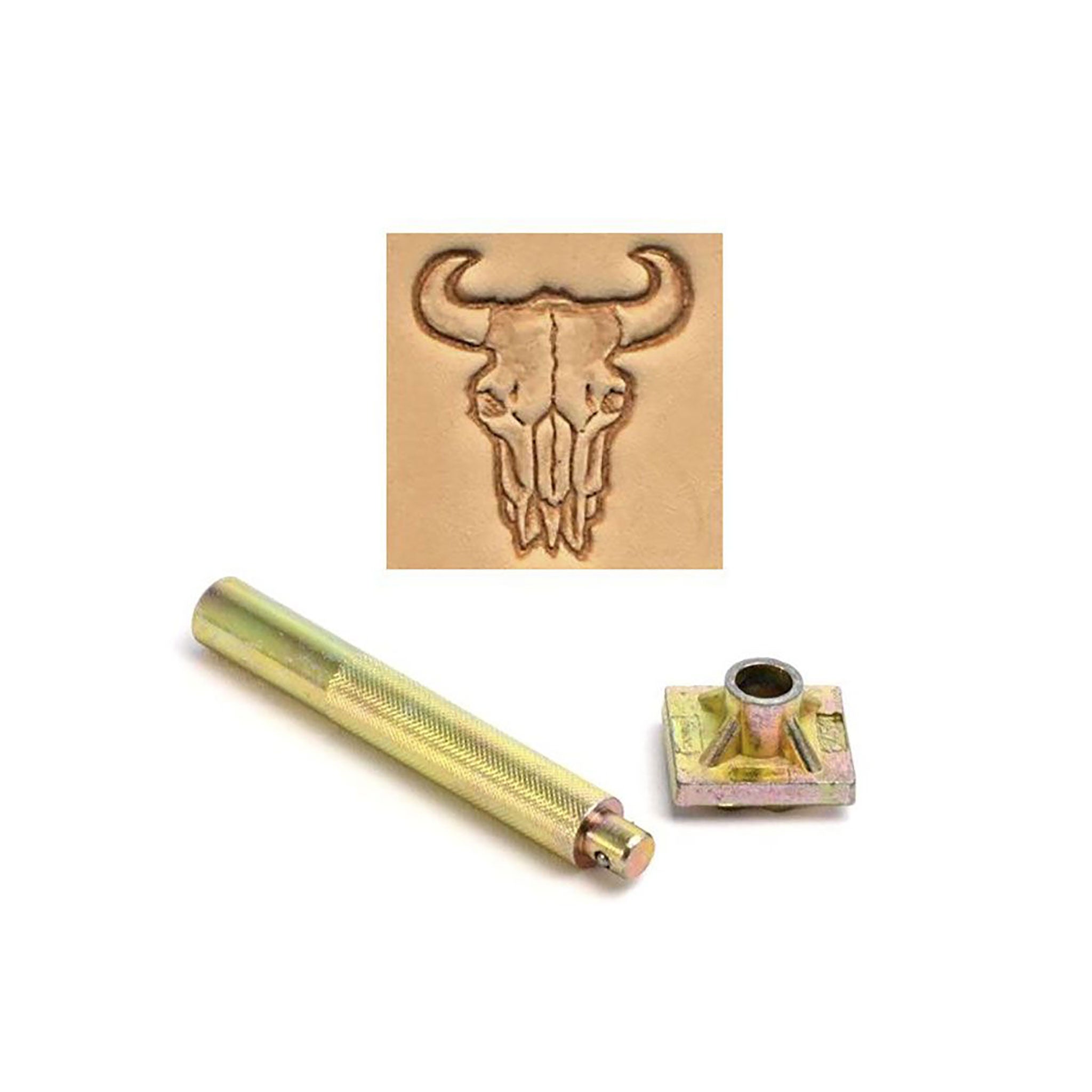 Cow Skull 3D Embossing Stamp