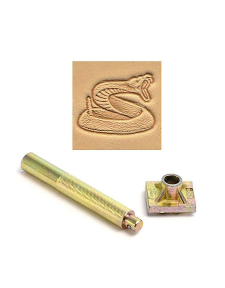 Rattlesnake 3D Embossing Stamp