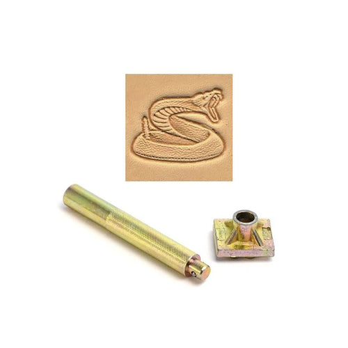 Load image into Gallery viewer, Rattlesnake 3D Embossing Stamp
