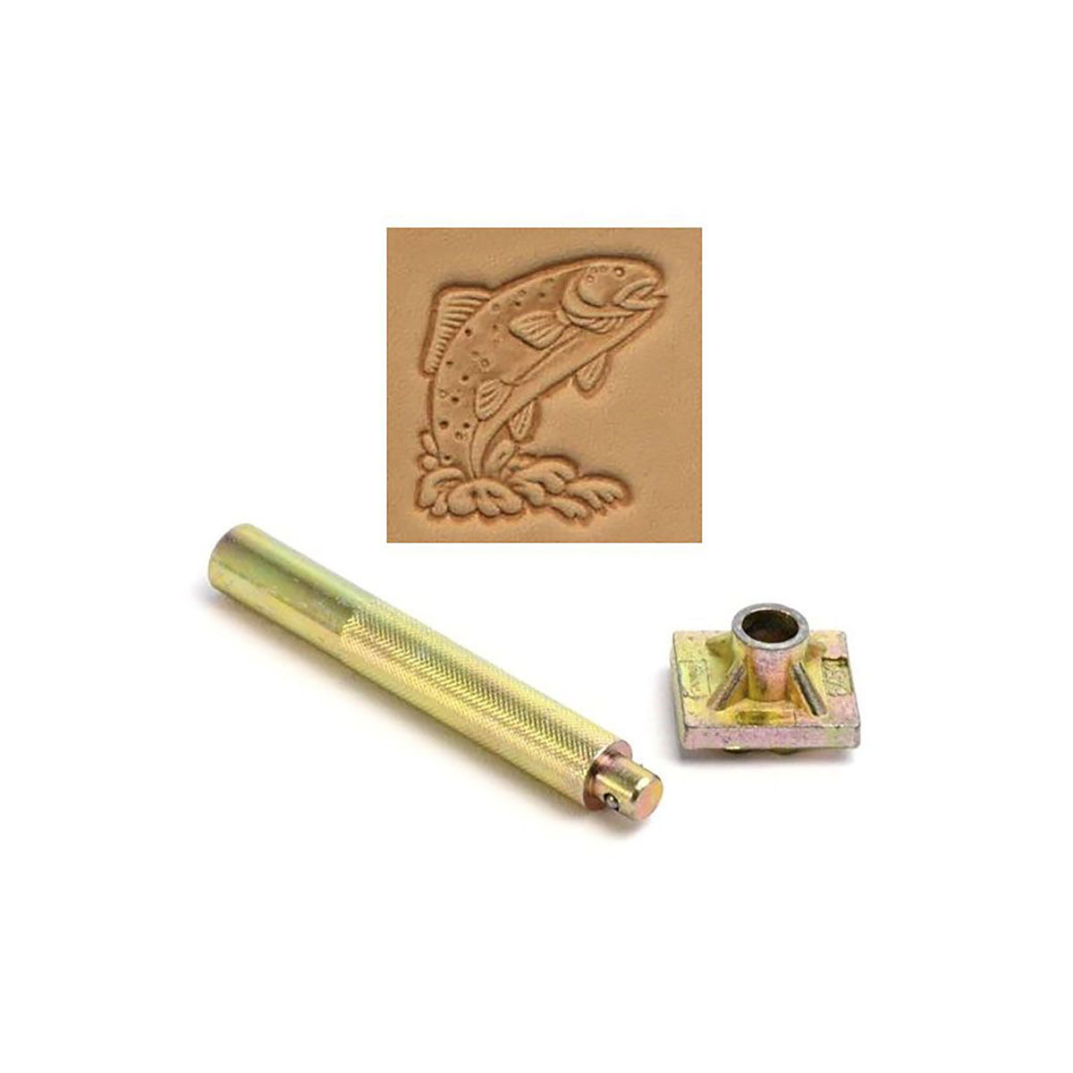 Fish 3D Embossing Stamp | identityleathercraft