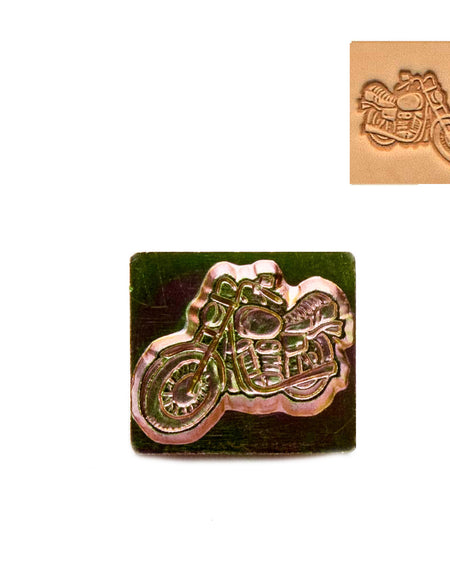 Motorbike 3d Embossing Stamp from Identity Leathercraft