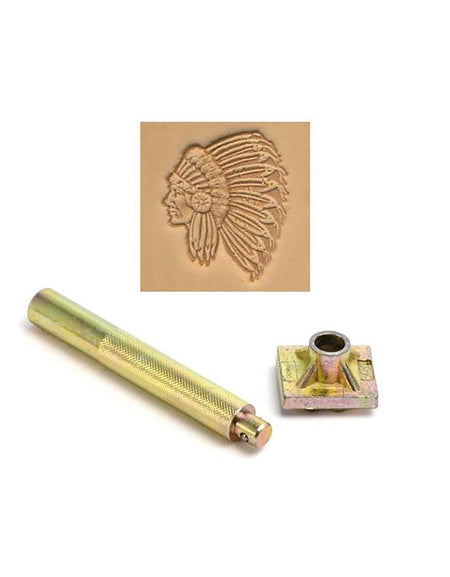 Indian Chief 3D Embossing Stamp