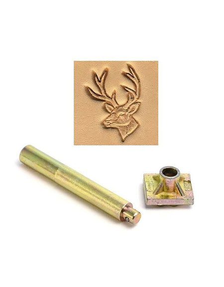 Stag/Deer Head 3D Embossing Stamp