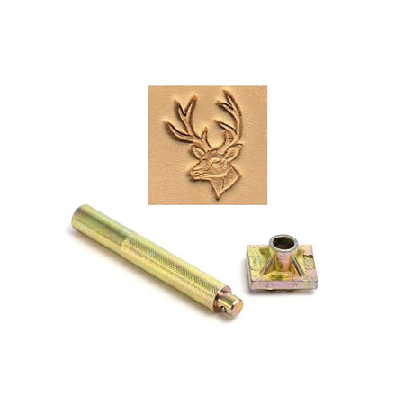 Stag/Deer Head 3D Embossing Stamp