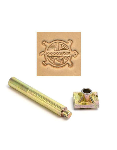 Round Turtle 3D Embossing Stamp