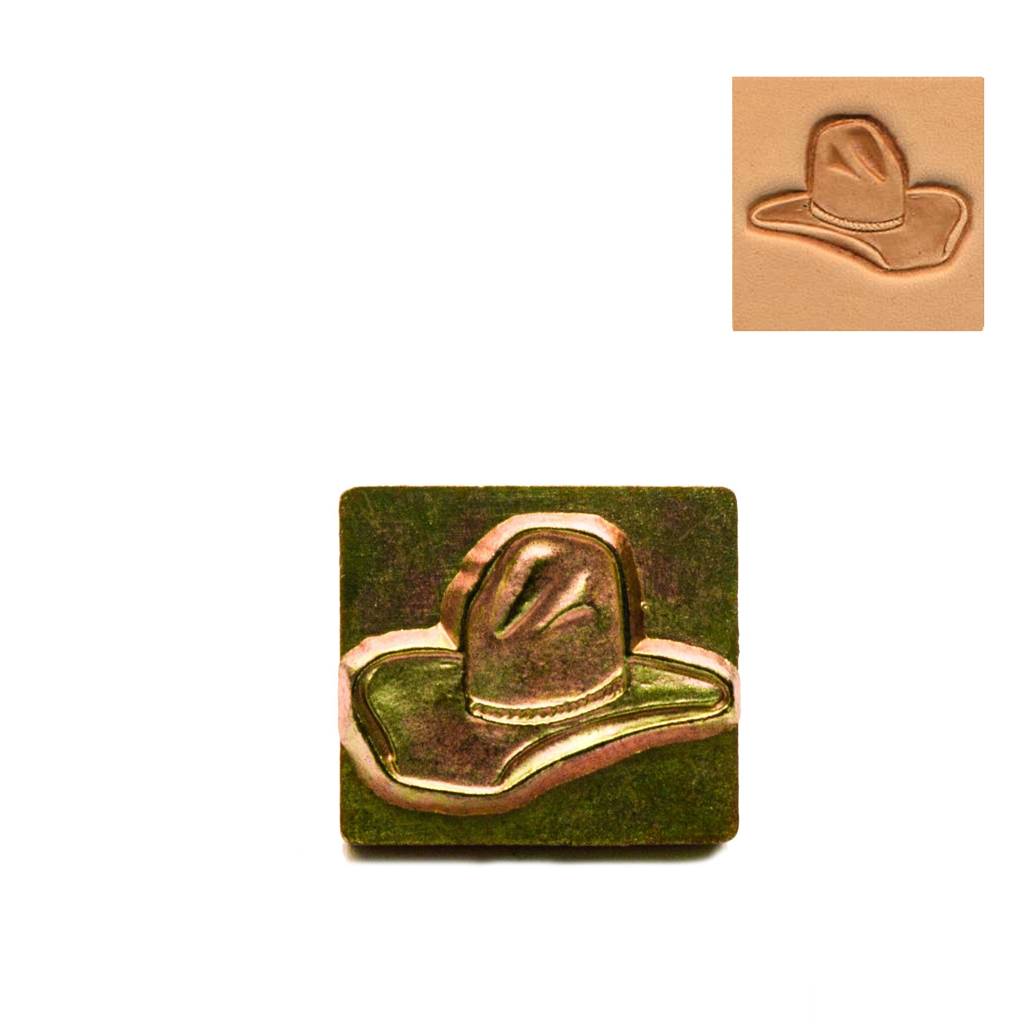 Cowboy Hat 3D Embossing Stamp