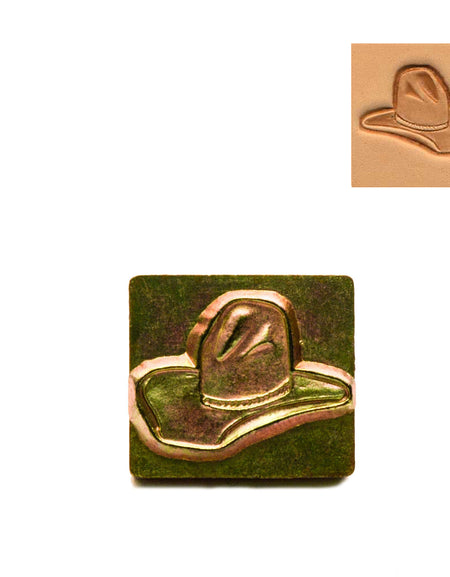 Cowboy Hat 3D Embossing Stamp
