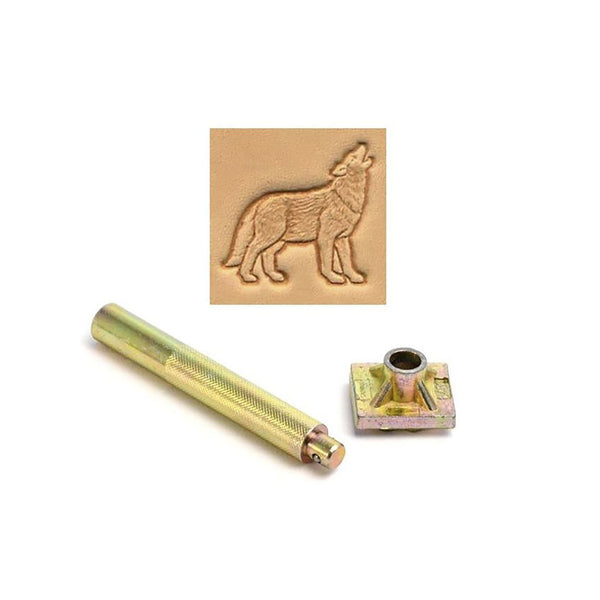 Wolf 3D Embossing Stamp