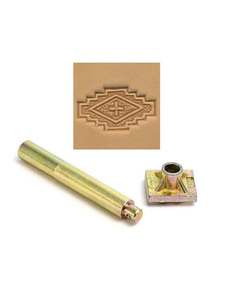 Stepped Square 3D Embossing Stamp