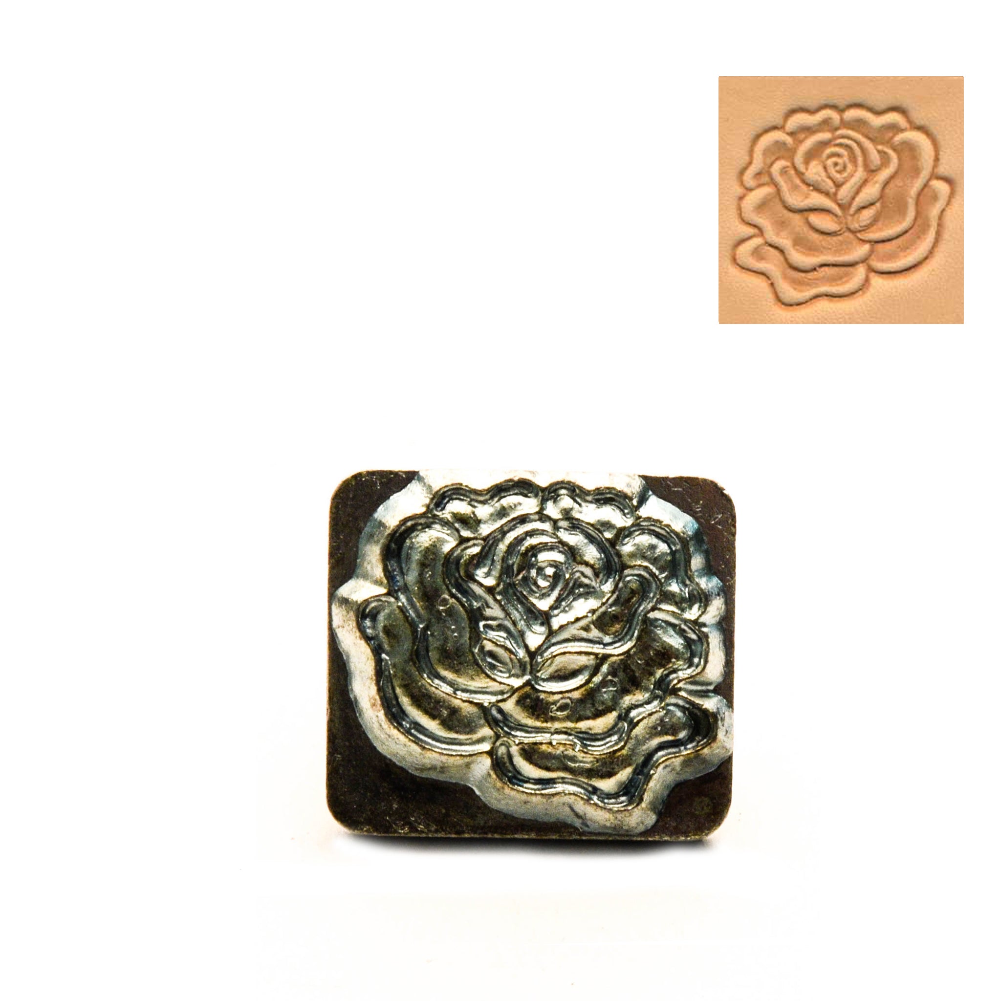 Rose 3D Embossing Stamp from Identity Leathercraft