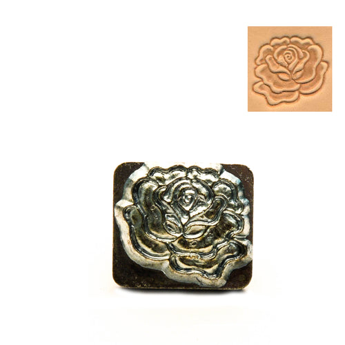 Load image into Gallery viewer, Rose 3D Embossing Stamp from Identity Leathercraft
