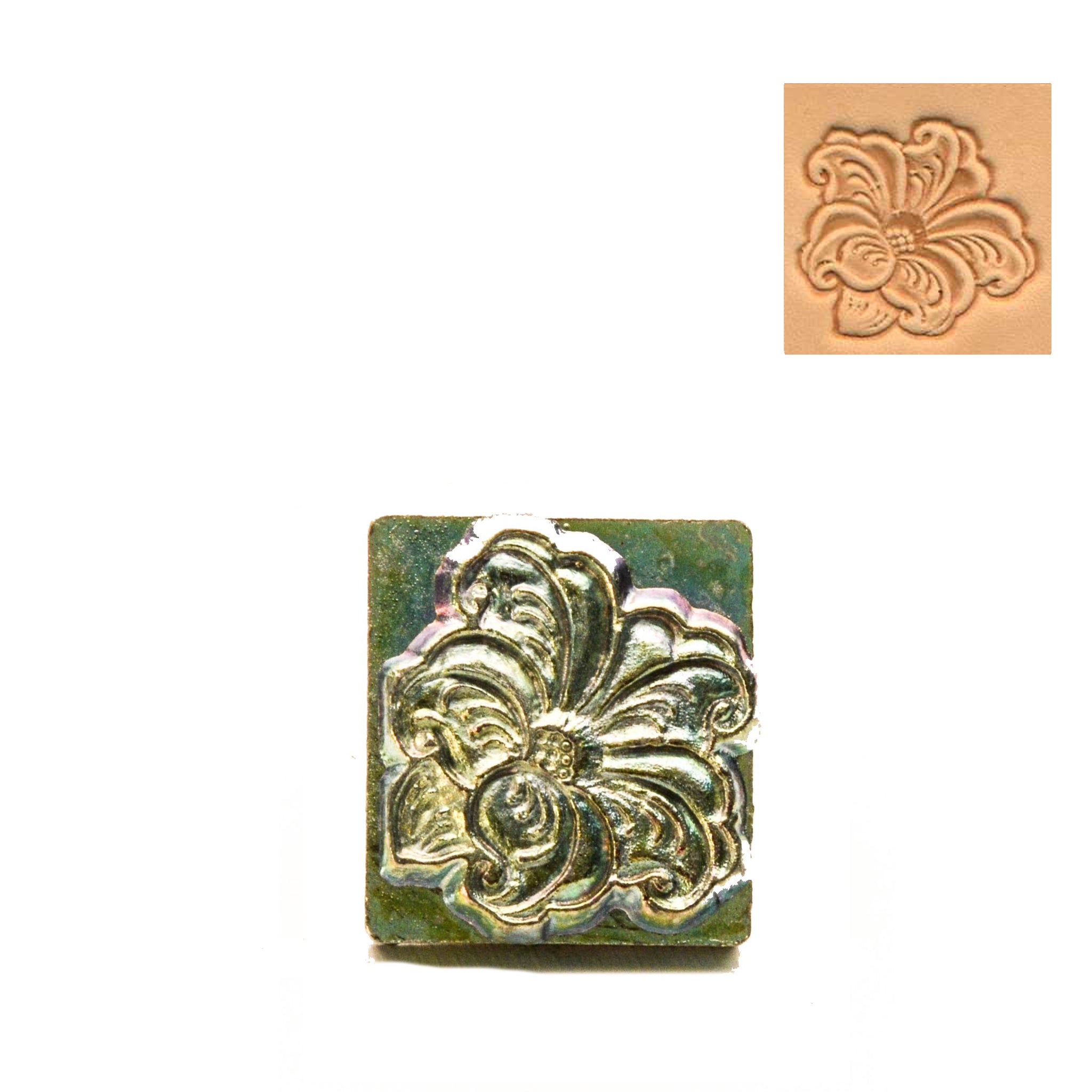 Lily 3D Embossing Stamp from Identity Leathercraft