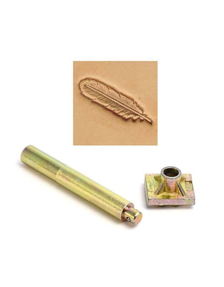 Feather 3D Embossing Stamp