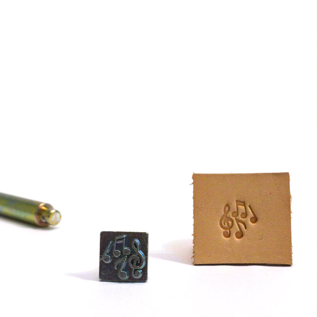 Musical Notes Mini 3D Embossing Stamp | identityleathercraft