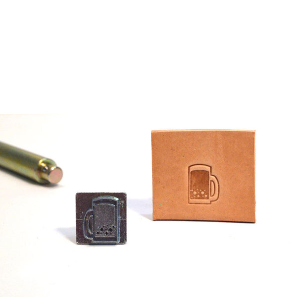 Beer Mug (Tankard) Mini 3D Embossing Stamp from Identity Leathercraft