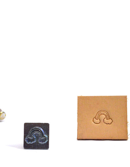 Rainbow Mini 3D Embossing Stamp from Identity Leathercraft
