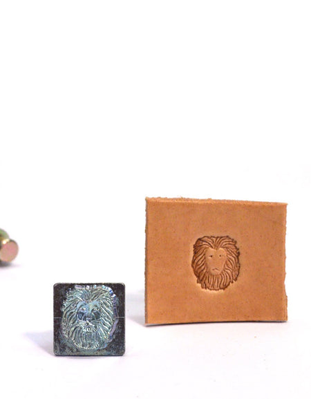 Lion Mini 3D Embossing Stamp from Identity Leathercraft