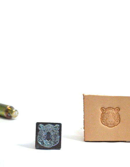Tiger Mini 3D Embossing Stamp from Identity Leathercraft
