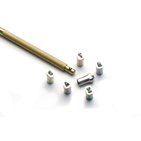 1/8" Alphabet & Number Stamp Set from Identity Leathercraft