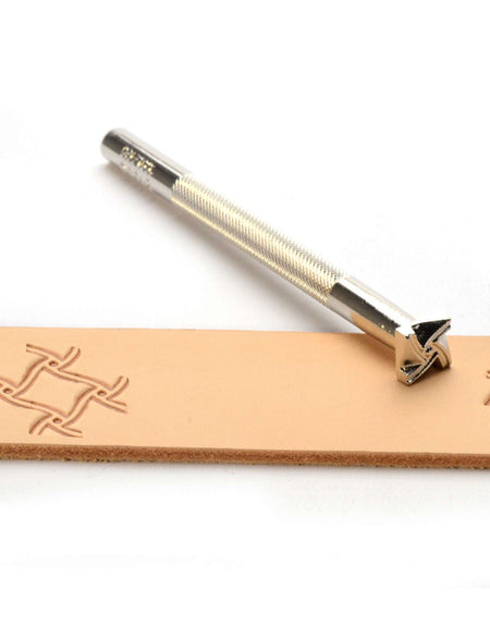 Geometric Windmill (crazy legs) Craftool Stamp from Identity Leathercraft