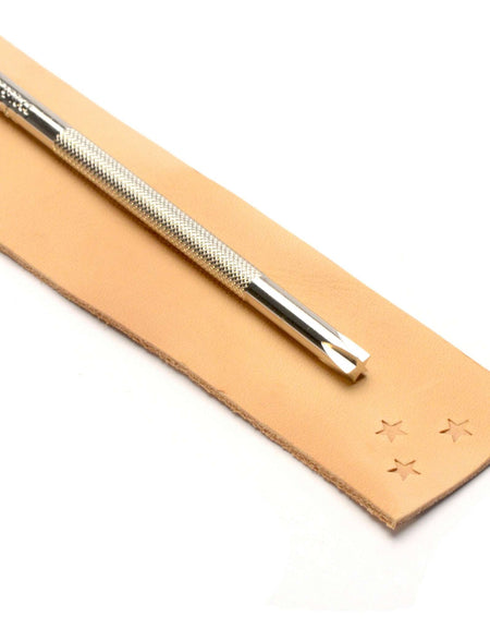 Solid Star Embossing Stamp from Identity Leathercraft