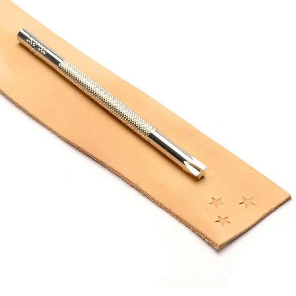 Solid Star Embossing Stamp from Identity Leathercraft