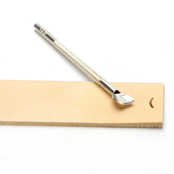 Zig-zag stamp from Identity Leathercraft