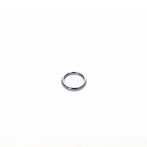 Load image into Gallery viewer, 25mm Solid Steel Rings from Identity Leathercraft
