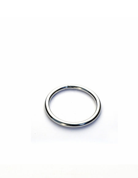 51mm Solid Steel Rings from Identity Leathercraft
