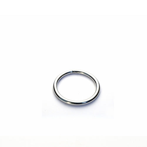 Load image into Gallery viewer, 51mm Solid Steel Rings from Identity Leathercraft
