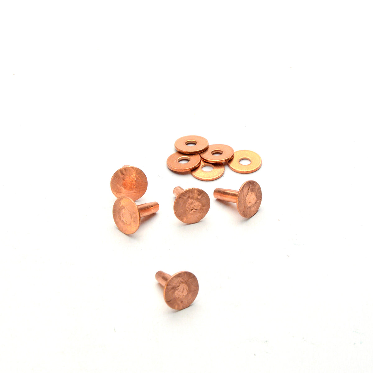 Traditional Copper & Brass Rivets | identityleathercraft