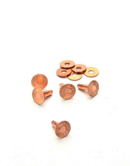 Traditional Copper Rivets from Identity Leathercraft
