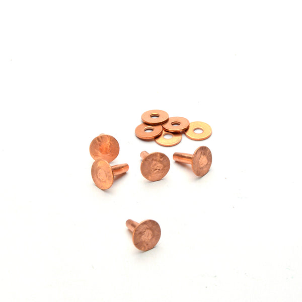 Traditional Copper Rivets from Identity Leathercraft