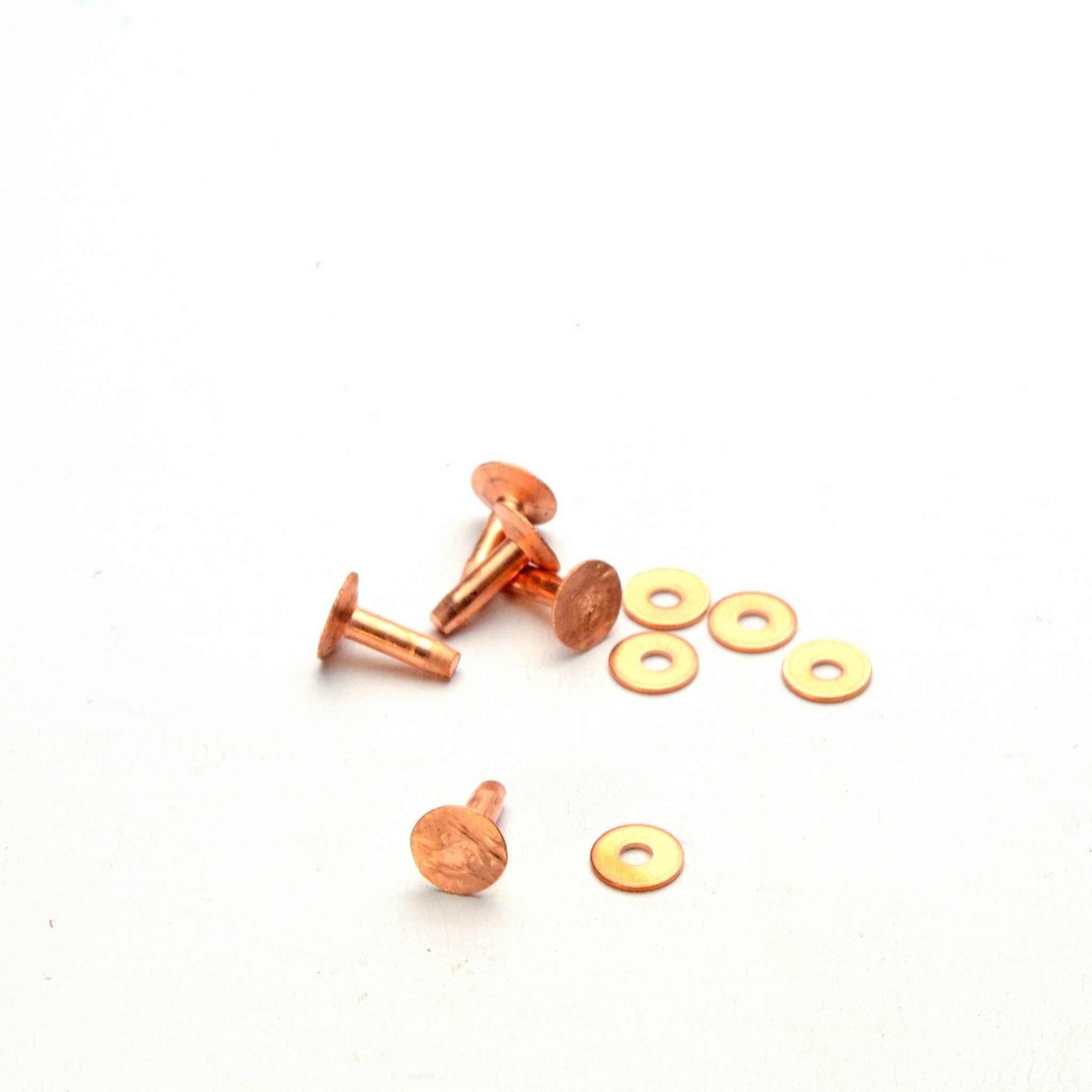 Traditional Copper & Brass Rivets | identityleathercraft
