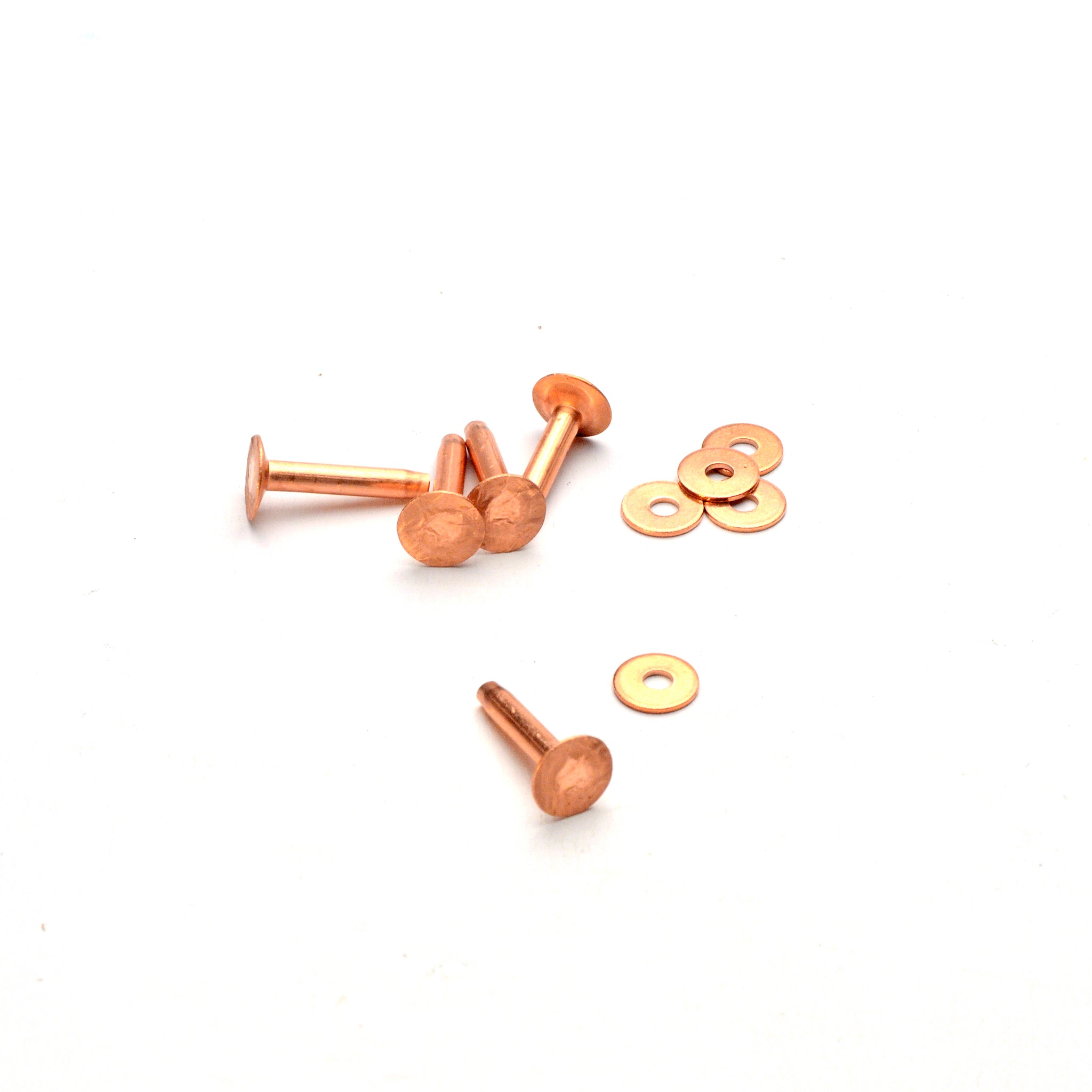 Traditional Copper & Brass Rivets | identityleathercraft