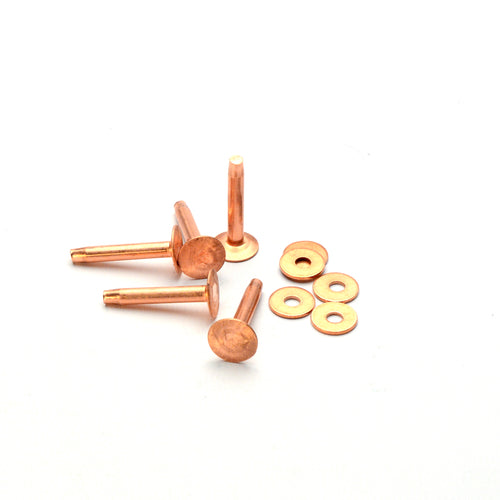 Load image into Gallery viewer, Traditional Copper Rivets from Identity Leathercraft

