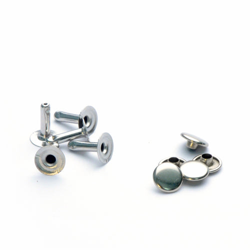 Steel Single Cap Rivets | identityleathercraft