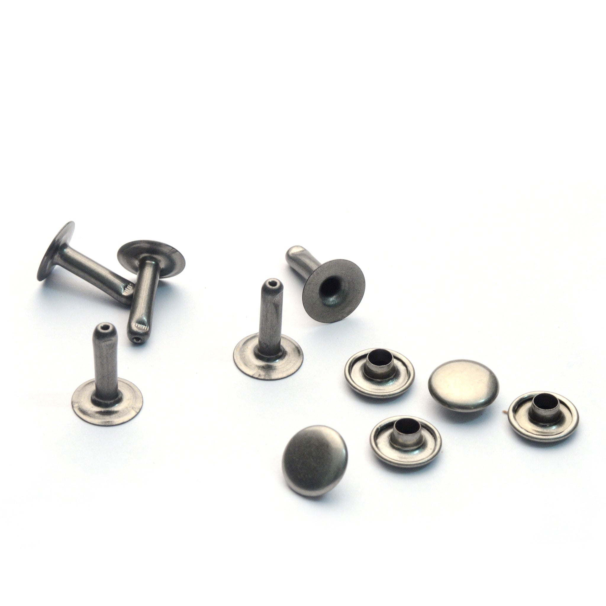 Steel Single Cap Rivets | identityleathercraft